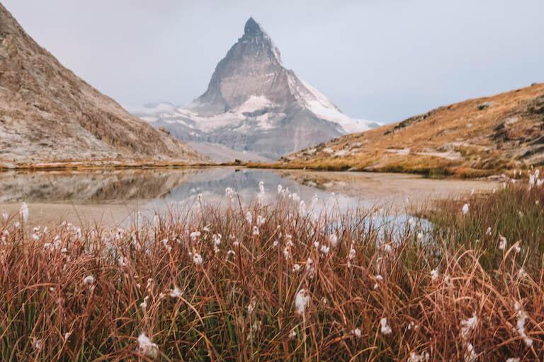 Matterhorn Riffelsee Zermatt