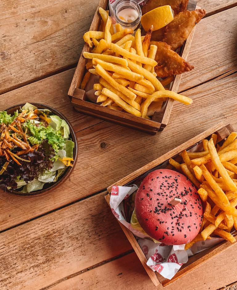 Drehrestaurant Allalin Essen